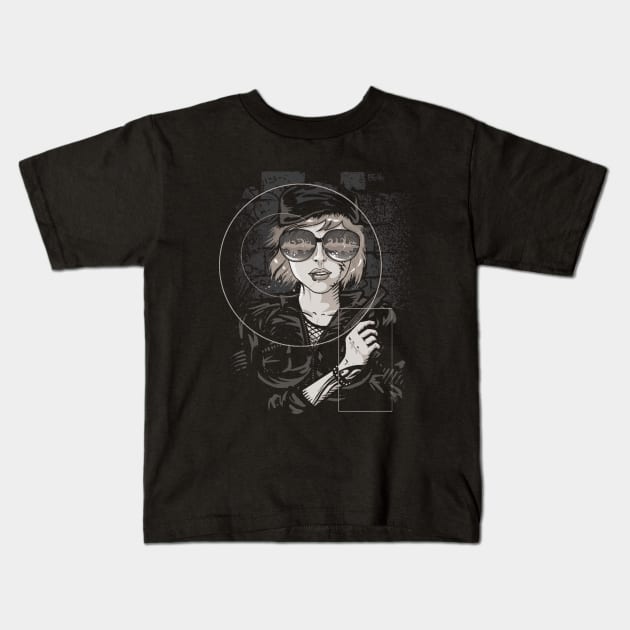 Dangerous Mind Kids T-Shirt by LetterQ